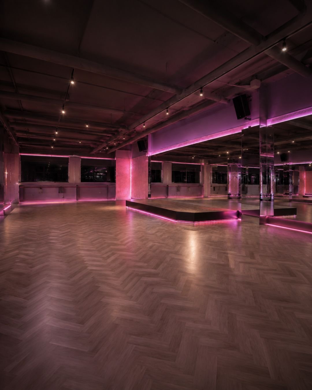 Salle dédiée aux cours collectifs